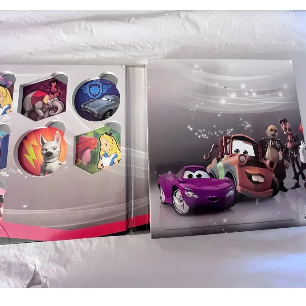 Disney Infinity 1.0 - Power Disc Lot - Case and 18 Discs